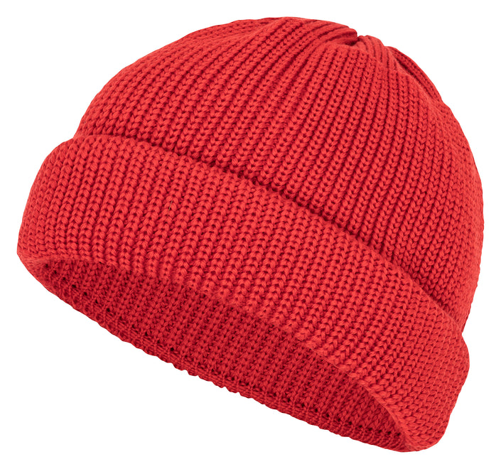 Beanie aus 100% Merinowolle | Rot | Made in Germany